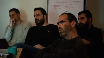 Prisons Museum workshop participants listening to an internal presentation