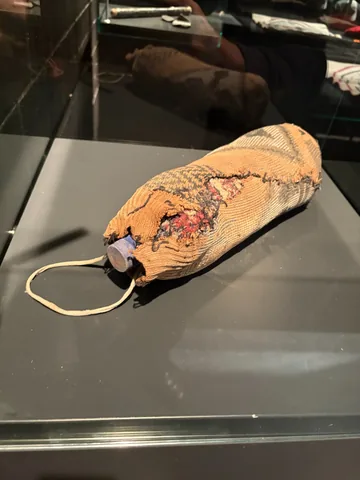 A personal object displayed in the Sednaya exhibition in Hanover