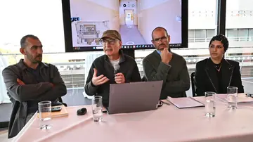 Presentation of the ISIS Prisons Museum platform at the National Theatre in London